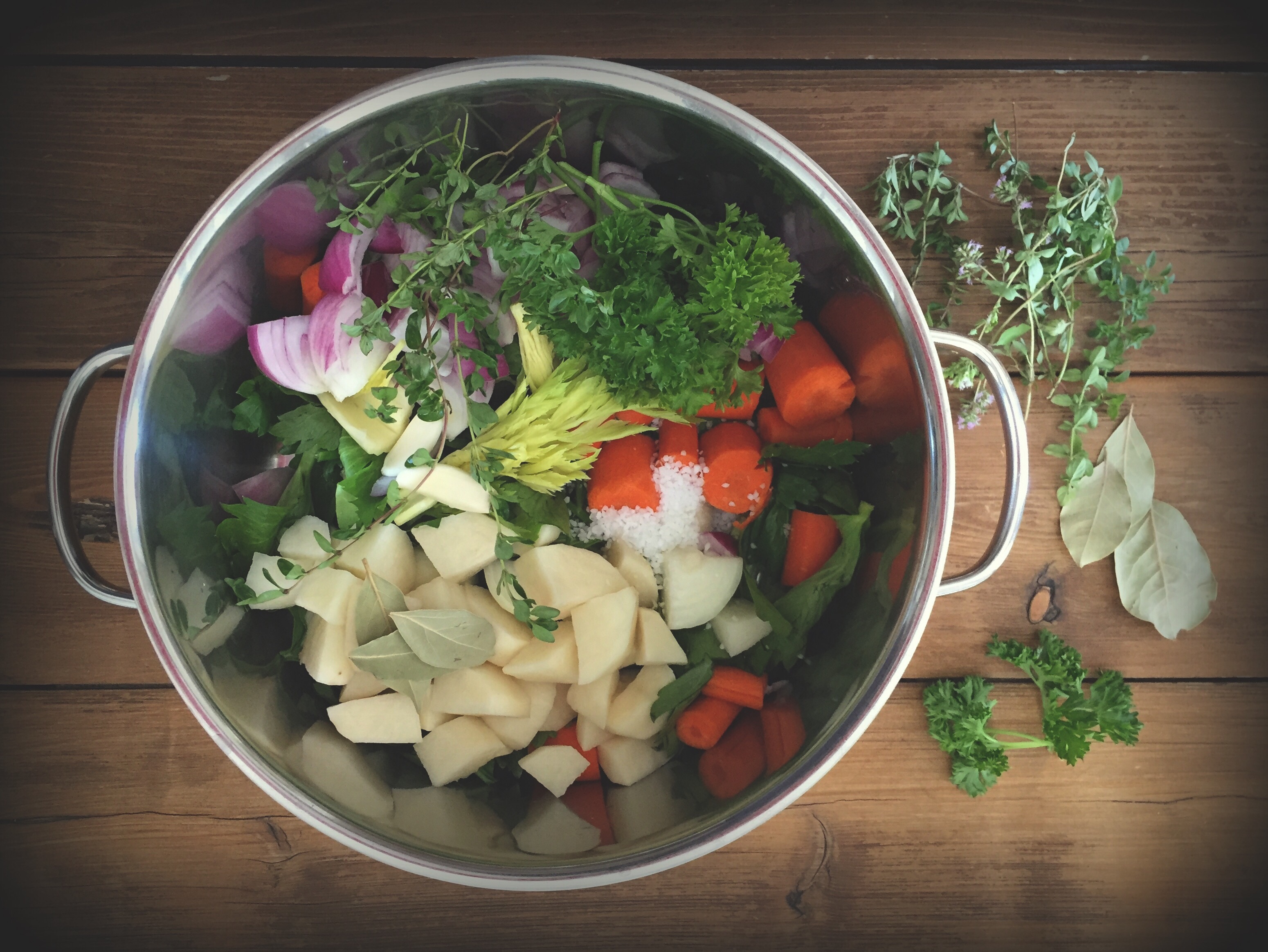 basic vegetable stock | conifères & feuillus