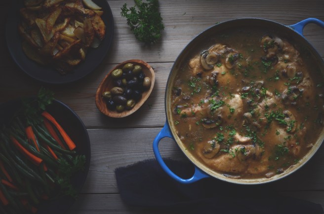 classic chicken marsala | conifères & feuillus