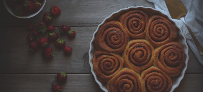 whole wheat cinnamon buns | conifères et feuillus food blog