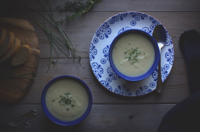 vichyssoise (or leek soup) | conifères & feuillus