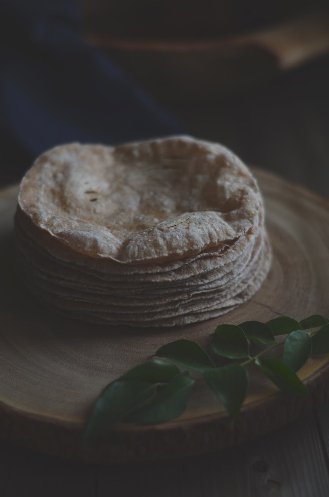 roti, an indian flatbread | conifères et feuillus