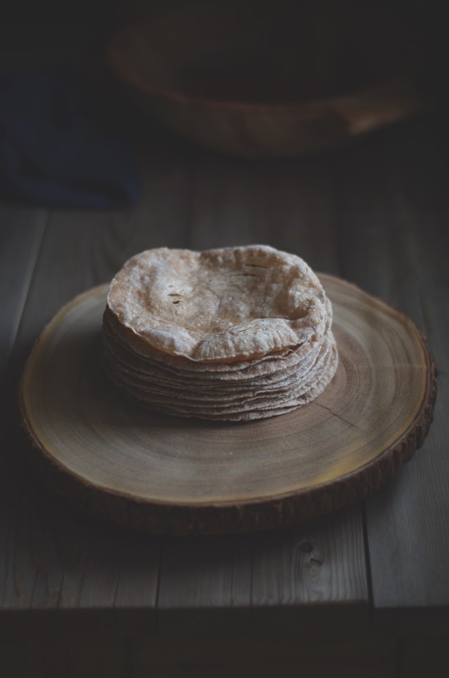 roti, an indian flatbread | conifères et feuillus