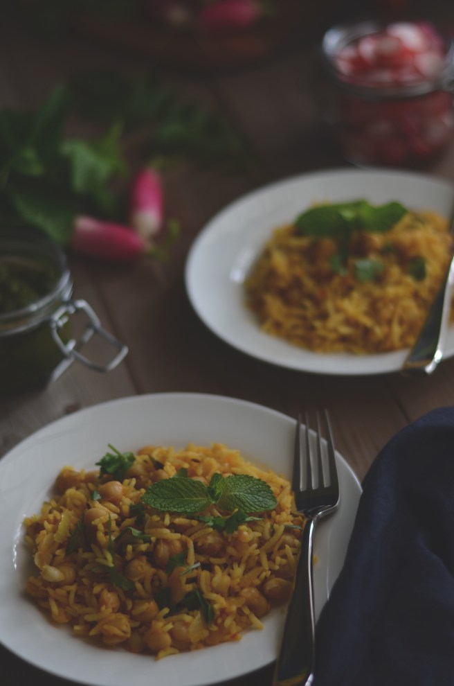 chickpea-biryani