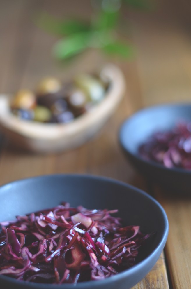 red cabbage with balsamic vinegar | conifères et feuillus food blog