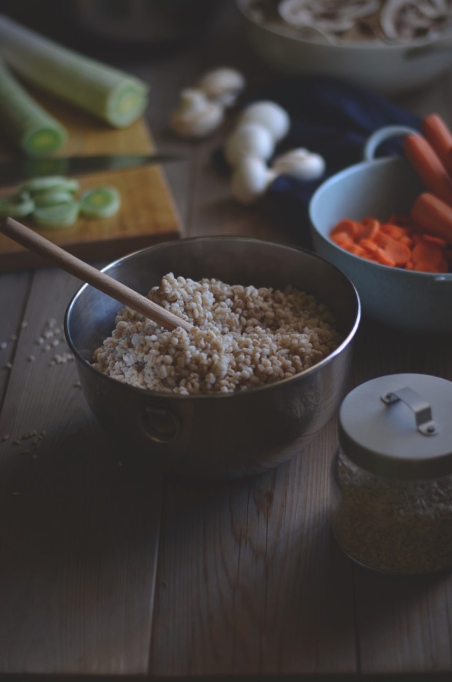 Turkey, barley and vegetable soup | conifères & feuillus food blog