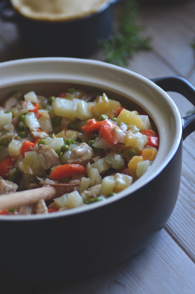 Leftover turkey pot pies. | conifères & feuillus food blog