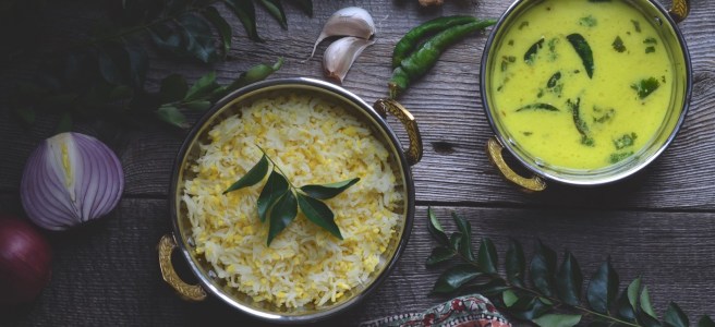 gujarati comfort food, khichdi & kadhi | conifères & feuillus