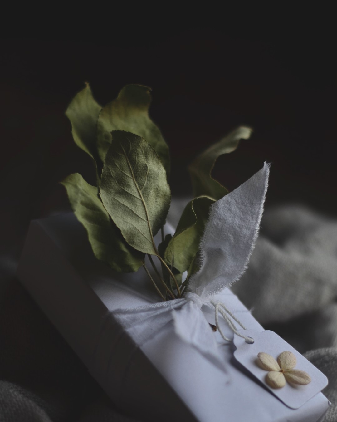 Autumn gift wrapping inspiration | conifères & feuillus