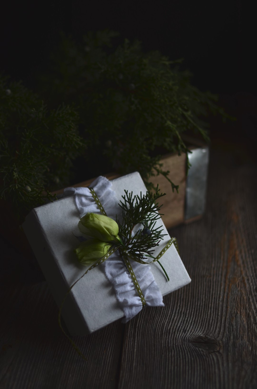 how to make a ruffled ribbon | conifères & feuillus