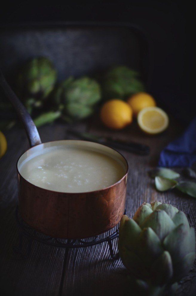 artichoke and apple soup | conifères & feuillus