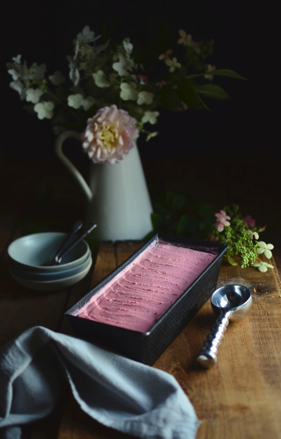 Raspberry Limoncello Ice Cream | conifères & feuillus