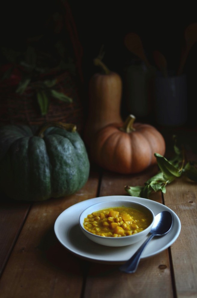 pumpkin channa dal | conifères & feuillus