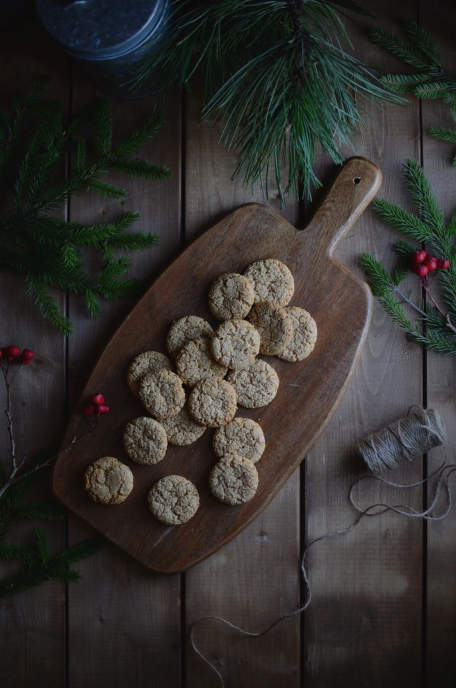 vegan hazelnut cookies | conifères & feuillus