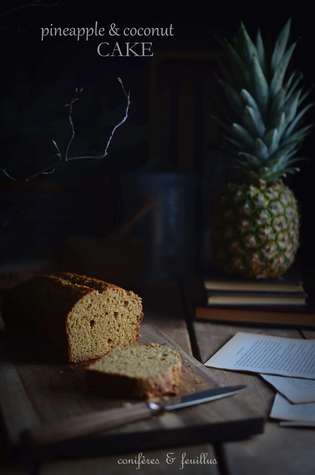pineapple and coconut cake | conifères & feuillus