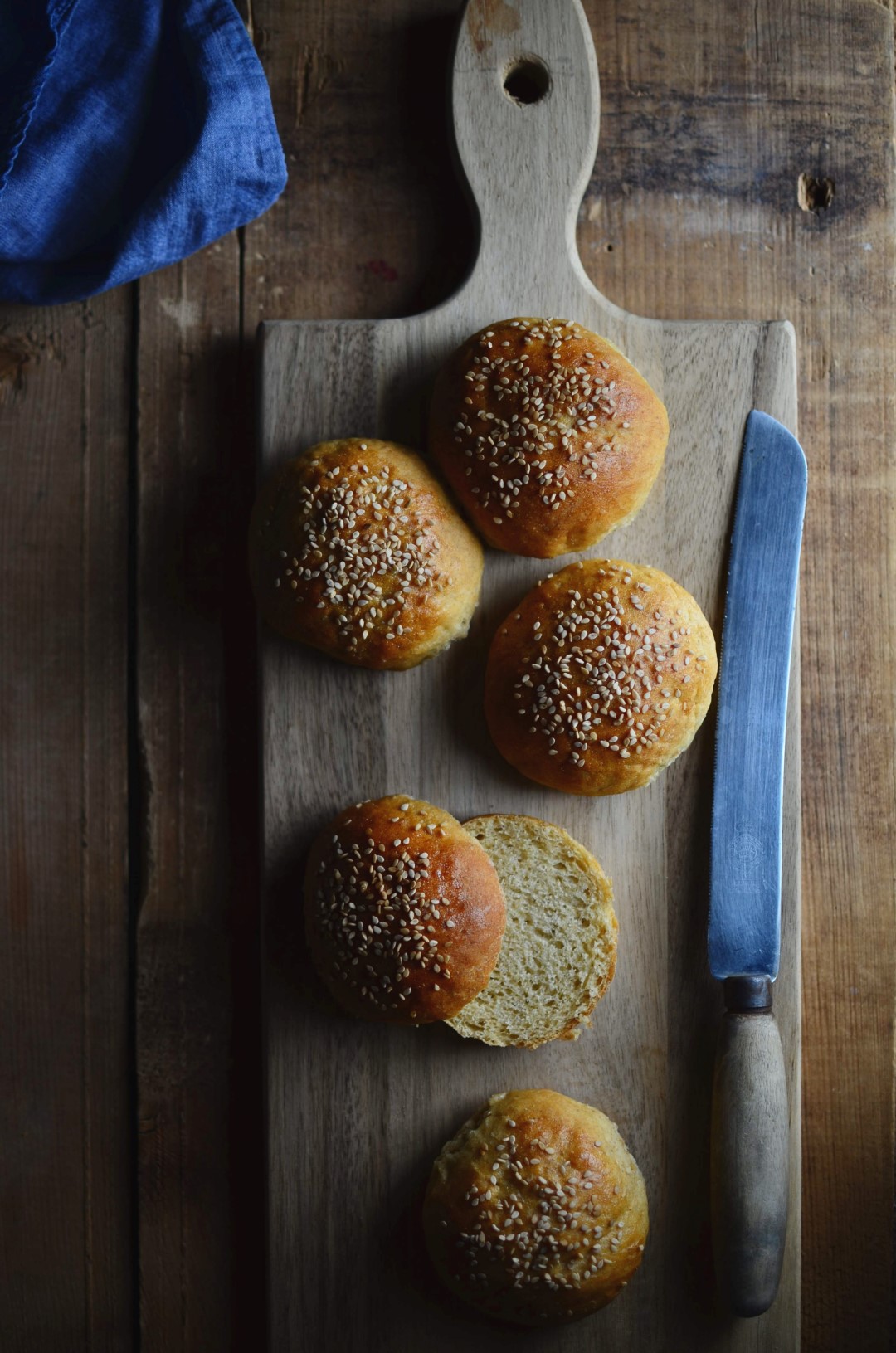 whole wheat and spelt buns