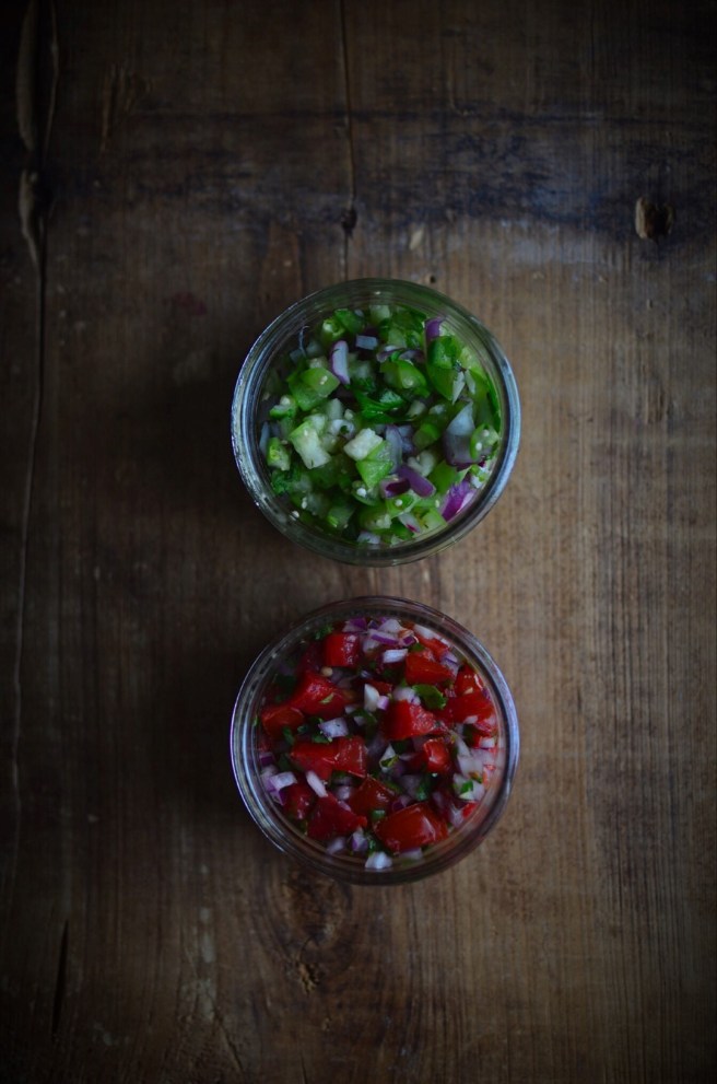 green pico de gallo | conifères & feuillus